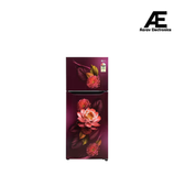 LG 240 L 2 Star Frost Free Double Door Refrigerator with Smart Inverter Compressor, Multi-Air Flow, Toughened Glass Shelves & Red Water Lily Finish – GL-S292SRWY