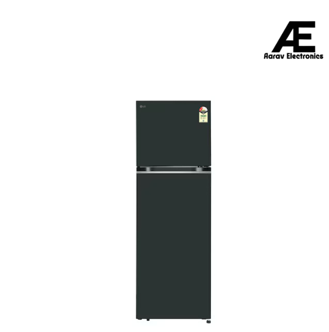 LG 272 L Frost Free Double Door 2 Star Convertible Refrigerator with Smart Inverter Compressor and Multi Air Flow  (Emerald Green, GL-S312SEGY)