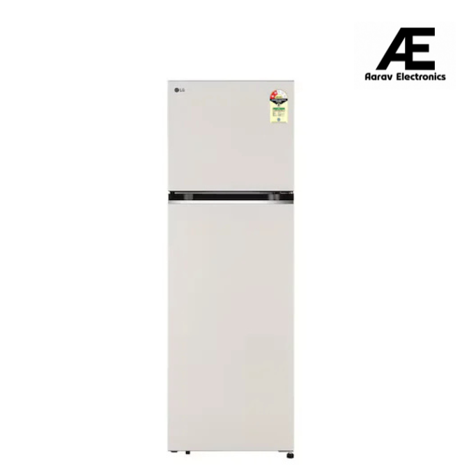 LG 272L Double Door Refrigerator, Convertible, Smart Diagnosis™, Natural Beige Finish, 3 Star GL-S312SNBX