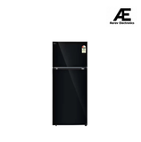 LG 398L Double Door Refrigerator, Convertible, Smart Diagnosis™, Black Mirror Finish, 2 Star GL-S422SBMY