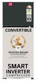 G 398 L, 2 Star, Convertible, Smart Inverter Compressor, Frost Free Double Door Refrigerator (GL-S422SETY, Emerald Tango, Express Freeze, Objet Collection, Auto Smart Connect)