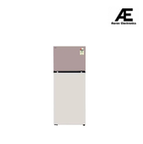LG 398L Double Door Refrigerator with Smart Diagnosis, Multi-Air Flow, Objet Collection, Clay Pink Tango Finish, 2-Star GL-S422SPTY