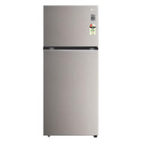 LG 398L Double Door Refrigerator, Convertible with Smart Diagnosis™, Multi Air Flow Cooling, Urban Steel Finish, 2 Star (Model GL-S422SUSY, 2025)