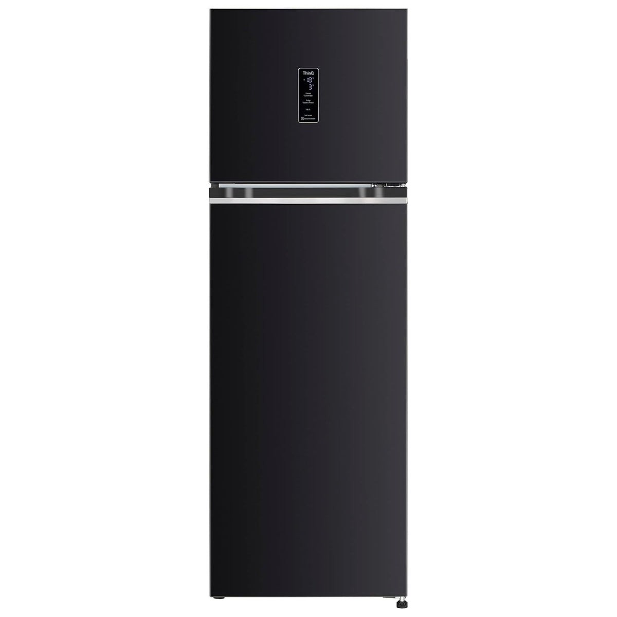 LG 246 L 3 Star Smart Inverter Wi-Fi Frost-Free Double Door Refrigerator Appliance (‎GL-T262TESX, Ebony Sheen, Door Cooling+ &amp; Convertible, Gross Volume -263L)