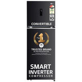 LG 343 L 3 Star Frost-Free Smart Inverter Compressor Wi-Fi Double Door Refrigerator Appliance (GL-T382TESX, Ebony Steel, Convertible With Door Cooling+, 2023 Model)