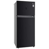 LG 398L Double Door Refrigerator, Convertible, Wi-Fi, Door Cooling™, Ebony Sheen Finish, 3 Star GL-T422VESX