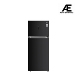 LG 398L Double Door Refrigerator, Convertible, Wi-Fi, Door Cooling™, Ebony Sheen Finish, 3 Star GL-T422VESX
