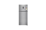 LG 398L Double Door Refrigerator, Convertible, Wi-Fi, Door Cooling™, Shiny Steel Finish, 3 Star GL-T422VPZX