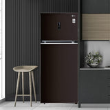 LG 398 L 3 Star Frost-Free Smart Inverter Wi-Fi Double Door Refrigerator Appliance (GL-T422VRSX, Russet Sheen, Convertible &amp; Door Cooling+, Gross Volume – 423 Ltr.)
