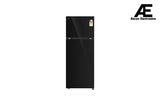 G 466L Double Door Refrigerator, Wifi Convertible, Door Cooling+™, Black Mirror Finish, 2 Star GL-T492EBMY