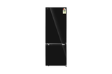 LG GLB3426BEBM 340L Bottom Freezer Refrigerator, Wi-Fi Convertible, Door Cooling+, Black Mirror