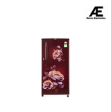 LG GLD1816WOWR 180L 1 Star Direct Cool Single Door Refrigerator | Fast Ice Making | Fit Max Chiller Tray | Toughened Glass Shelves | Wine Rose