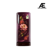 LG GLD1936YARW 185L 3 Star Direct Cool Single Door Refrigerator | Fast Ice Making | Toughened Glass Shelves | Red Waterlily | 2026 Model