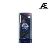 LG 185 L Single Door Refrigerator with Base Stand Drawer, Smart Inverter Compressor, Direct Cool, Blue Water Lily, 3 Star,(GLD1936ZABW)