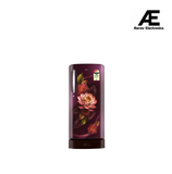 LG 185 L Single Door Refrigerator with Base Stand Drawer, Smart Inverter Compressor, Direct Cool, Red Water Lily, 3 Star,(GLD1936ZARW)