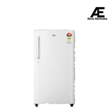 LG GLD2156ZHWG 215L 5 Star Direct Cool Single Door Refrigerator | Smart Inverter Compressor | Fast Ice Making | White Glory