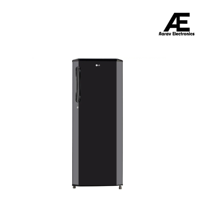 LG 261L 3 Star Direct Cool Single Door Refrigerator with Smart Inverter Compressor, Fast Ice Making & Ebony Sheen (GLD2736YBES)