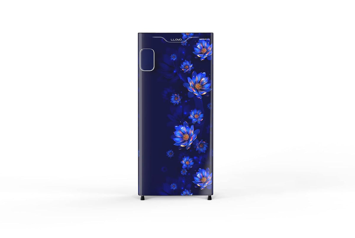 Lloyd Havells 188L 3 Star Direct Cool Single Door Refrigerator TG (FLORET BLUE-GLDC203SFBT2JC, Stabilizer Free Operation)
