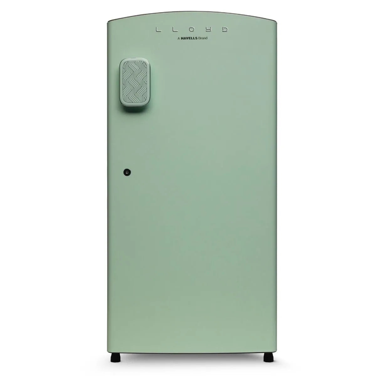 Lloyd 195 L 5 Star Direct Cool Single Door Refrigerator with Inverter Compressor, Rapid Freeze, Bactshield, Viruzsafe Handle &amp; Honeycomb Crisper | Home Inverter Compatible (Pastel Green)