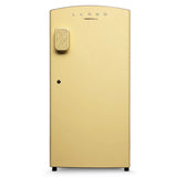 Lloyd 195 L 5 Star Direct Cool Single Door Refrigerator with Inverter Compressor, Rapid Freeze, Bactshield, Viruzsafe Handle &amp; Honeycomb Crisper | Home Inverter Compatible (Pastel Yellow)