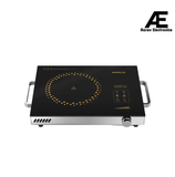 Havells 2200 Watt Infrared Induction Cooktop Glo TV22-6KV Surge Protection, Sensor Touch,Universal Utansil Compatibility, SS304 Food grade grill