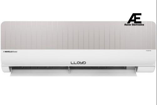 LLOYD 1 Ton 5 Star Stylus Wifi Inverter Split AC, GLS12V5FOGSY (6 in 1 convertible, 4 Way Swing, 100 percent Copper, Changeable Fascia, 2024 Launch)