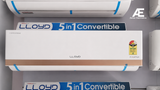 Lloyd Bliss 1.5 Ton 3 Star Inverter Split AC (5 in 1 Convertible, 100% Copper, Turbo Cool, Smart 4-Way Swing, Anti-Viral + PM 2.5 Filter, GLS18I3KWBBA, White)