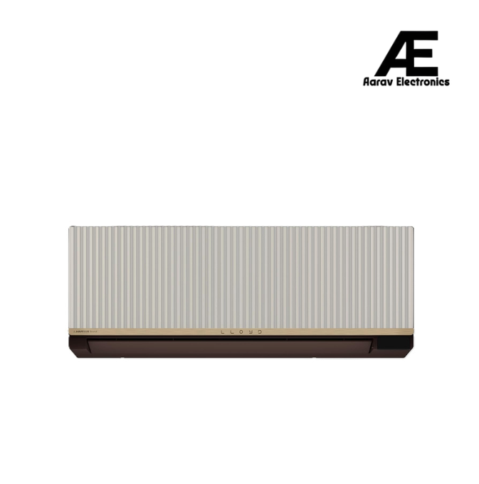 Lloyd Stunnair 1.5 Ton 5 Star Wi-Fi Inverter Split AC (6 in 1 Expandable, Mood Lighting, In-Built Air Purifier, Direct Voice Command, Copper, Beige &amp; Cocoa, New Launch GLS19V5KOOQZ)