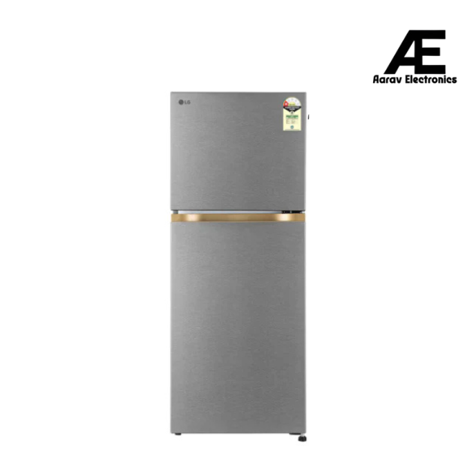 LG GLT2216WYDS 225L Double Door Refrigerator, Smart Inverter, Multi Air Flow, Dazzle Steel