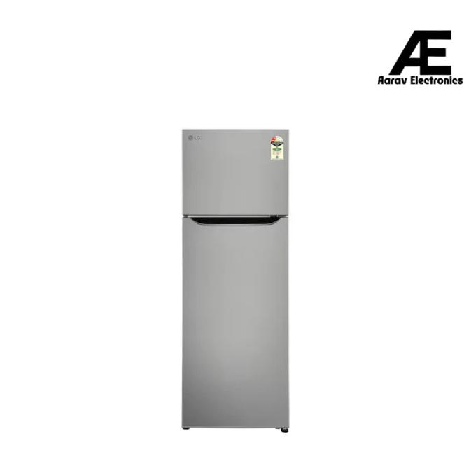 LG 288L 2 Star Double Door Refrigerator (GLT2926PDPZ), Convertible, Smart Inverter Compressor, Shiny Steel