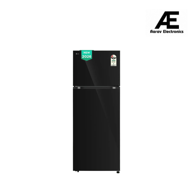 LG GLT4626TEBM 466L Smart Convertible Refrigerator, Wi-Fi, Door Cooling+, Black Mirror