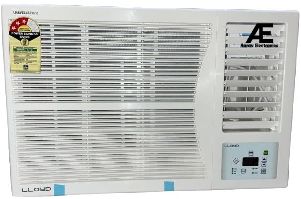 Lloyd 1.5 Ton 3 Star Fixed Speed Window Ac (Copper, 2025 Model, White With Silver Deco Strip, GLW18C3YWPSA)