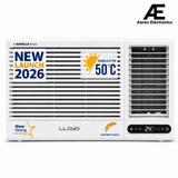 Lloyd 1.5 Ton 3 Star Window AC (GLW18D3LGSPR),Turbo Cool, Copper Coil, R32, Feather Touch Control