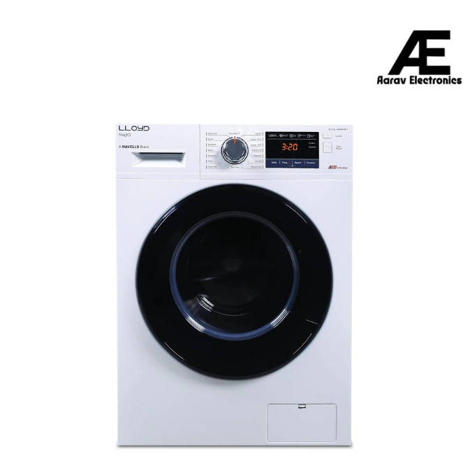 Havells-Lloyd 7 kg Fully Automatic Front load washing machine (GLWMF70WX3 White, 90° Self Clean)