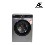 Lloyd 8.0 kg Fully Automatic Front Load Washing Machine (GLWMF80DK1, Dark Inox)