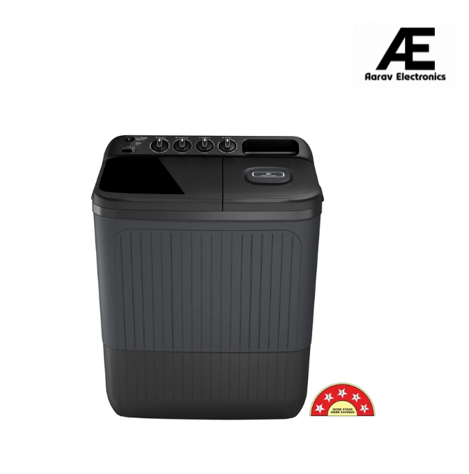 Havells-Lloyd 7 Kg 5 Star Aria Semi-Automatic Top Load Washing Machine With Swift Dry (GLWS705ARDVGDark Grey)