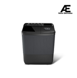 Lloyd 7.5 kg 5 Star Semi Automatic Top Load Washing Machine |1300 RPM | Detergent Storage Zone | 3 Wash Programs | Swift Dry | Magic Filter, (GLWS755AODVG, Dark Grey)