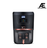 KENT Grand Star RO Water Purifier | RO+UV+UF+TDS Control+Alkaline+Copper+UV in Tank |.0001 Micron RO Membrane | Auto Flush Feature | 9L Tank | 20 LPH | Ideal For Borewell/Tanker/Municipal Water |Black