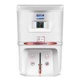 KENT Grand Star RO Water Purifier | RO+UV+UF+Alkaline+Copper+TDS Control+UV LED Tank | .0001 Micron RO Membrane | Auto Flush Feature | 9L Tank | 20 LPH | Ideal for Borewell/Tanker/Municipal Water