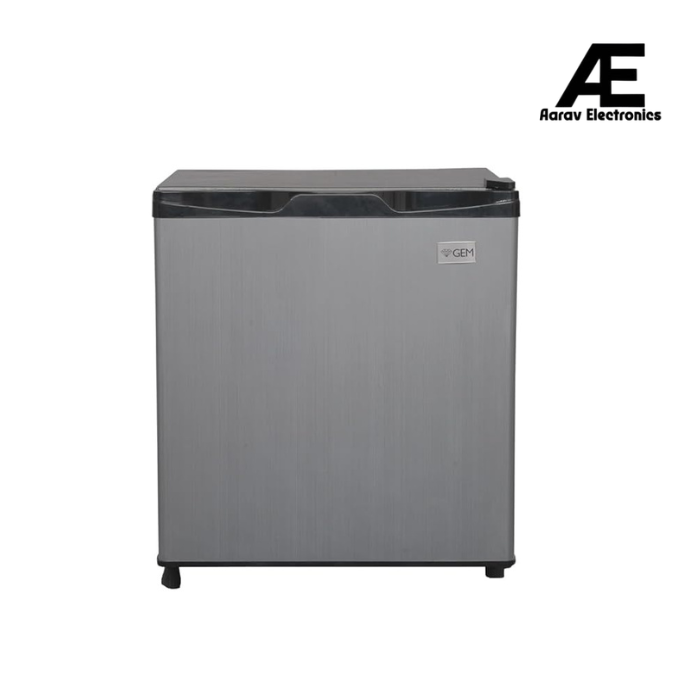 GEM 48 L 1 Star Mini Bar Direct Cool Single Door Refrigerator (2024 Model, GRDN-70HSWP, Hairline Silver)