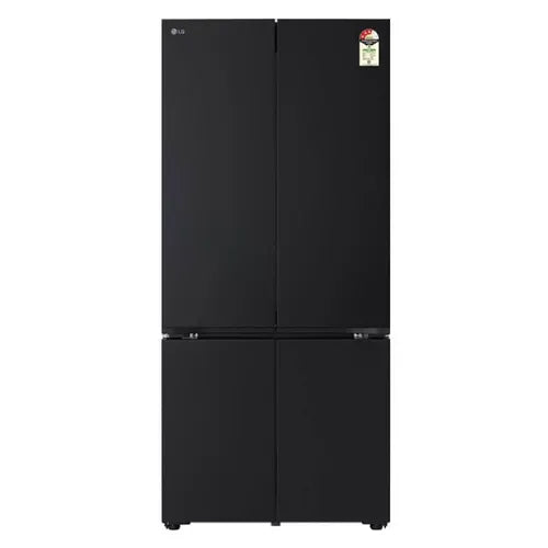 LG 610 Litres 3 Star French Door Refrigerator with Fresh Converter+, Convertilble | Wi-Fi Convertible | Hygiene Fresh+ | Smart Learner (GV-B25FFGMB, Black Glass Finish)