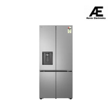 LG 604L French Door Refrigerator, Water Dispenser, Fresh Converter+, DoorCooling+™, Prime Silver Finish, 2 Star,(GV-F25FFLJB)