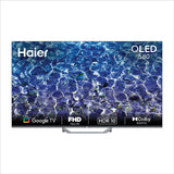 Haier 80cm (32) Full HD QLED Smart Google TV, H32S80FFX, with Google Assistant, Dolby Audio, MEMC, HDR 10, Micro Dimming, 3 HDMI, 2 USB, Bluetooth, 20W Audio