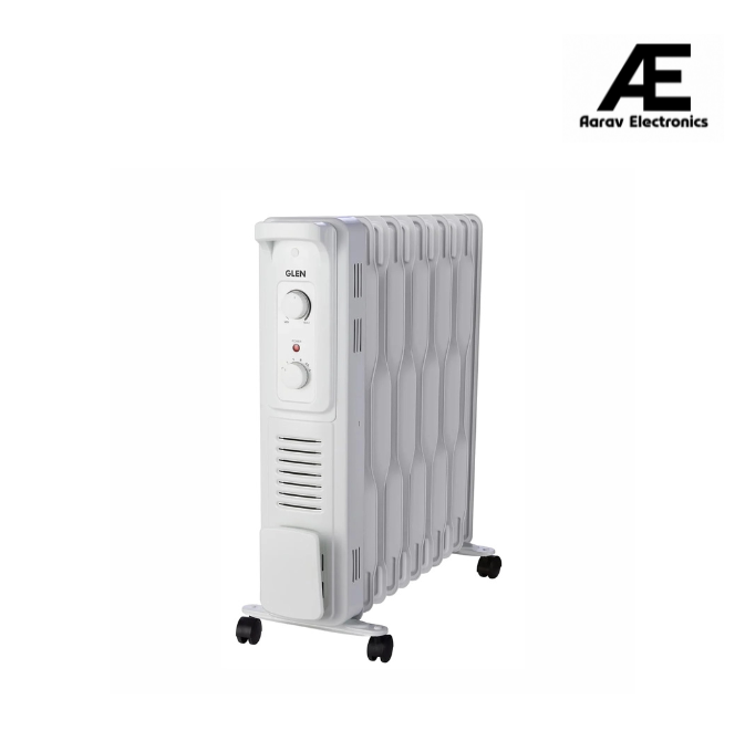 Glen Electric Oil Filled Radiator Room Heater (OFR) With 13 Fin 2900 Watt, With PTC Fan ISI certified (HA 7012 OR 13)