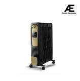 Glen Electric Oil Filled Radiator Room Heater With 9 Fin 2000 Watt, Isi Certified (Ha 7013Dor9) 2 Years Warranty - Black