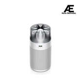Dyson Hushjet Purifier Compact-HJ10 | Removes 99.97% of pollutants as small as PM 0.3 | Upto 5 Yr Electrostatic filter life | Max coverage upto 1076 sq.ft. | 2 Yr Warranty (White/Silver)