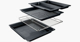Bosch HJG852YG0I 60 cm Built-in Electric Convection Oven, 71L Capacity, 3D Hotair, LED Display