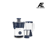 PHILIPS HL7567/03 Juicer Mixer Grinder, 500W, 2 Jars (Stainless Steel &amp; Blender), Deep Azure – Centrifugal Juicing, Rust-Resistant Blades, 2-Year Warranty