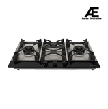 Faber 90 cm Built-in Gas Hob with 3 Brass Burners, Auto Ignition & Flame Failure Device - HOB INSPIRIA 903 BR AI FFD GS PNG