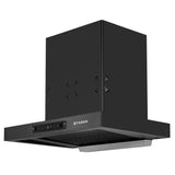 Faber BONITO 3D IND HC SC FL BK 60 Kitchen Chimney | 60 cm, 1250 m³/hr, Filterless, Auto Clean, Touch & Gesture Control